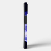 Howling Wolf Silhouette & Fullmoon Blue Night Case-Mate iPhone Hülle (Rückseite / Rechts)