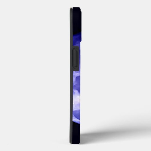 Howling Wolf Silhouette & Fullmoon Blue Night Case-Mate iPhone Hülle (Rückseite / Rechts)