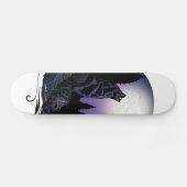 Howling Wolf Skateboard (Horizontal)