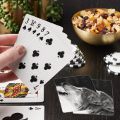 Howling Wolf Spielkarten (In Situ)