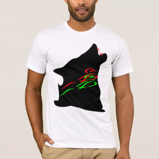 ♥ Howling Wolf Stylish Unisex Bella Leinwand T☜ T-Shirt