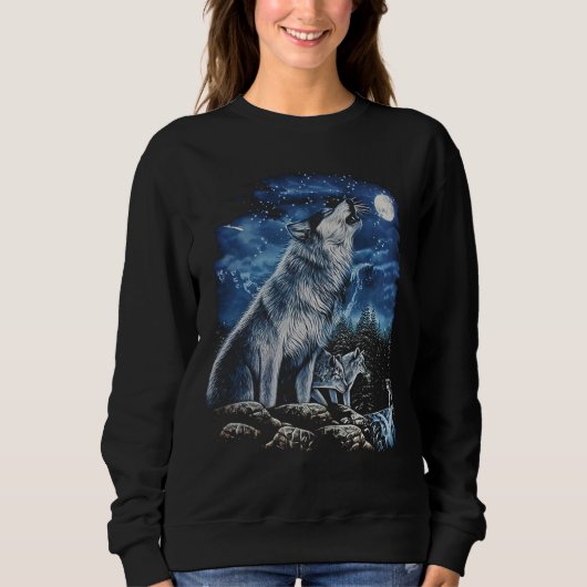 Howling Wolf Sweatshirt (Vorderseite)