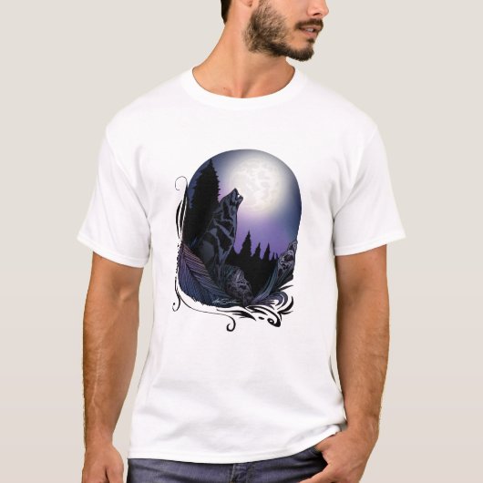 Howling Wolf T-Shirt (Vorderseite)