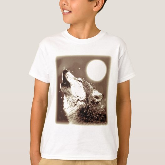 Howling Wolf T-Shirt (Vorderseite)