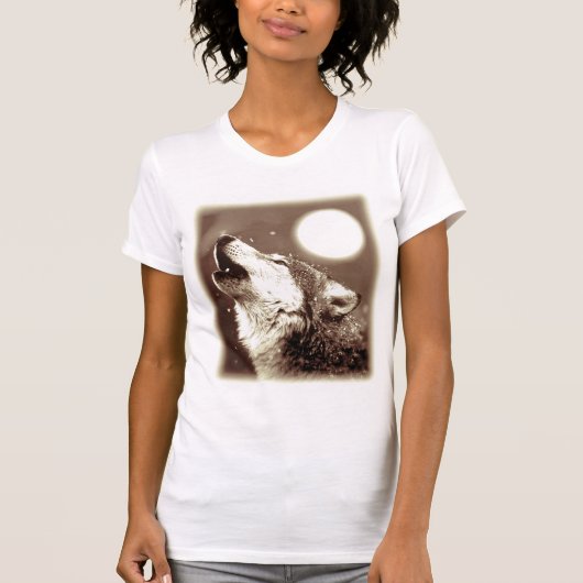 Howling Wolf T-Shirt (Vorderseite)