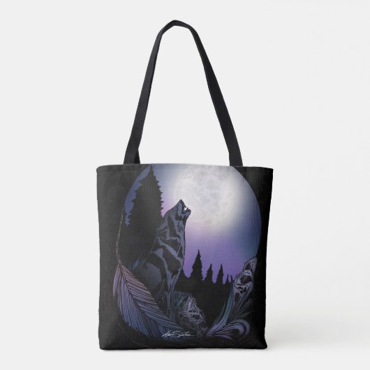 Howling Wolf Tasche (Rückseite)