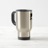 Howling Wolf Travel Mugs Reisebecher (Vorderseite Links)