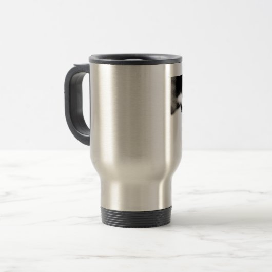 Howling Wolf Travel Mugs Reisebecher (Vorderseite Links)