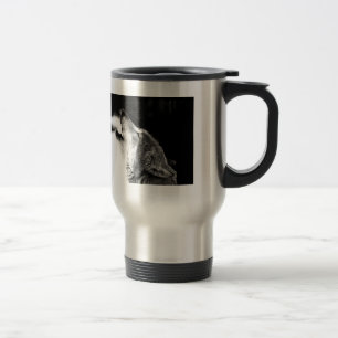 Howling Wolf Travel Mugs Reisebecher