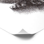 Howling Wolf trifft Singing Owls Poster (Ecke)