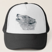 Howling Wolf Truckerkappe (Vorderseite)