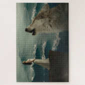 Howling Wolf und Lady Puzzle (Vertikal)
