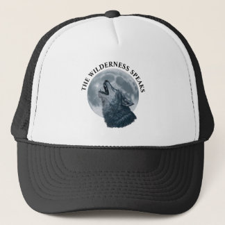 Howling Wolf und Mondhut Truckerkappe