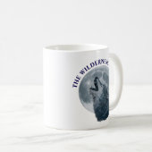 Howling Wolf und Moon Kaffeetasse (VorderseiteRechts)