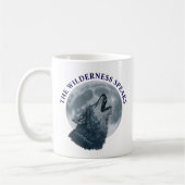 Howling Wolf und Moon Kaffeetasse (Links)