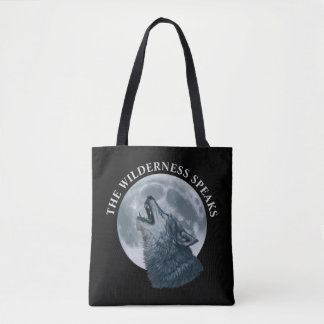 Howling Wolf und Moon Tasche