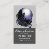 Howling Wolf Visitenkarte (Rückseite)