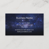 Howling Wolf Visitenkarte (Rückseite)