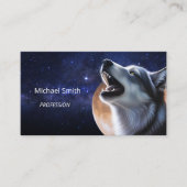 Howling Wolf Visitenkarte (Vorderseite)