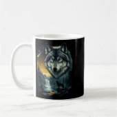 Howling Wolf Waterfall Scene For Nature Lovers And Kaffeetasse (Links)