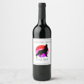 Howling Wolf Weinzeit Weinetikett (Vorderseite)