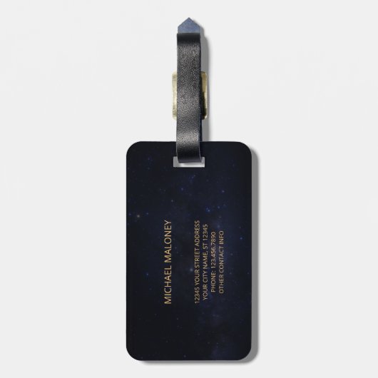 Howling Wolf Wild Animals Foto Gepäckanhänger (Rückseite vertikal)