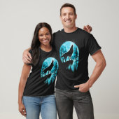 Howling Wolf - Wildtier Naturjäger T-Shirt (Unisex)