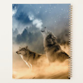Howling Wolves Planer (Rückseite)