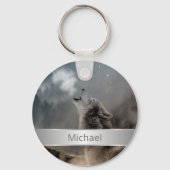 Howling Wolves Schlüsselanhänger (Vorderseite)