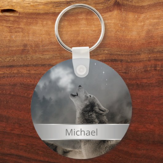 Howling Wolves Schlüsselanhänger (Rückseite)