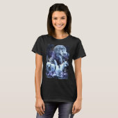 Howling Wolves Winter Forest Animals Wolf T-Shirt (Vorne ganz)