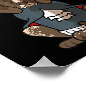 Howloween German Shorthaired Pointer Doween Hallow Poster (Ecke)