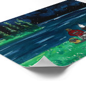 Howls bewegende Burg drucken, Werteplakatpapier Poster (Ecke)