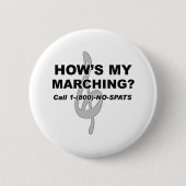 Hows mein Marschieren Button (Vorderseite)