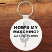 Hows My Marching Schlüsselanhänger (Vorderseite)