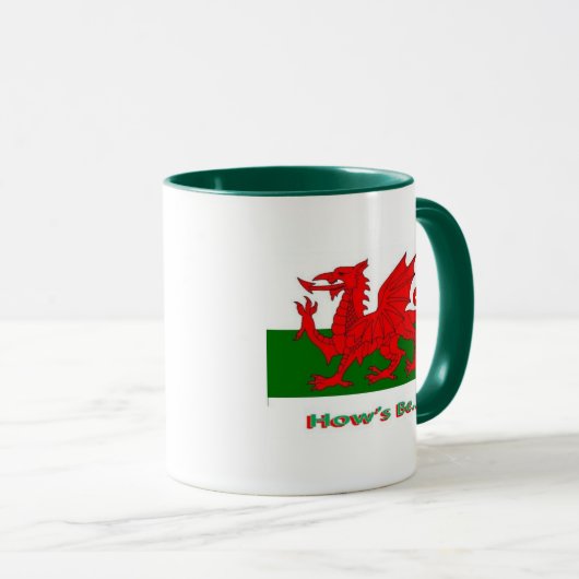 Hows sind, Waliser Tasse (VorderseiteRechts)