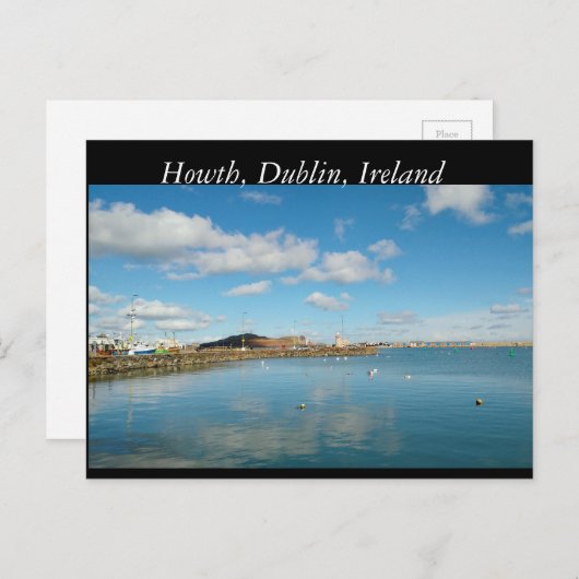 Howth, Dublin, Irland Postkarte (Vorne/Hinten)