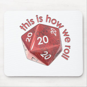 HowWeRoll20s Mousepad