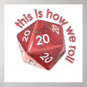 HowWeRoll20s Poster (Vorne)