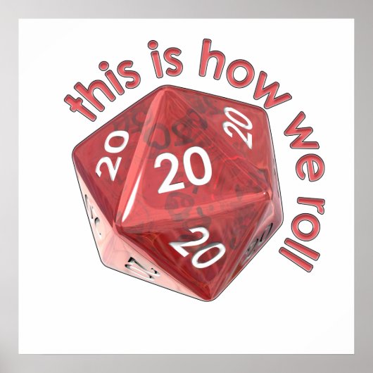 HowWeRoll20s Poster (Vorne)