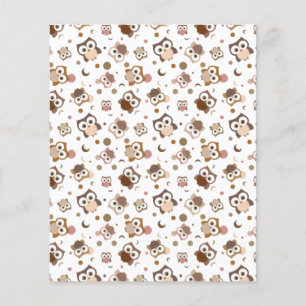 Howy Owl Design Scrapbooking Paper