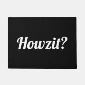 Howzit Fußmatte (Vorderseite)