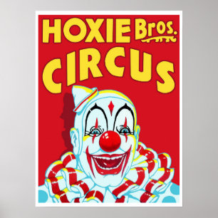 Hoxie Bros. Circus Poster