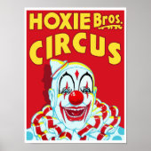 Hoxie Bros. Zirkus Poster (Vorne)