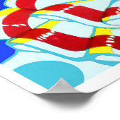 Hoxie Bros. Zirkus Poster (Ecke)