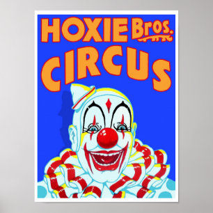 Hoxie Bros. Zirkus Poster