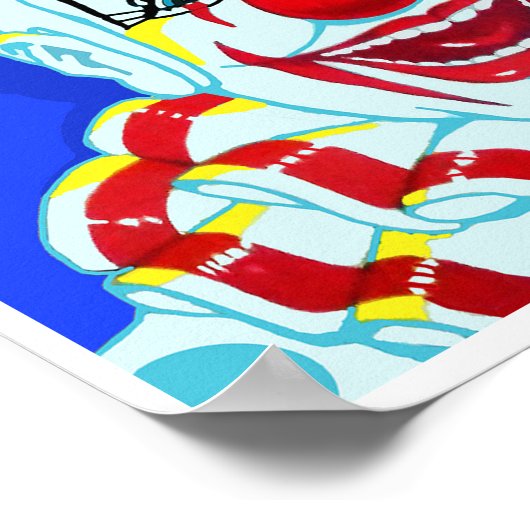 Hoxie Bros. Zirkus Poster (Ecke)