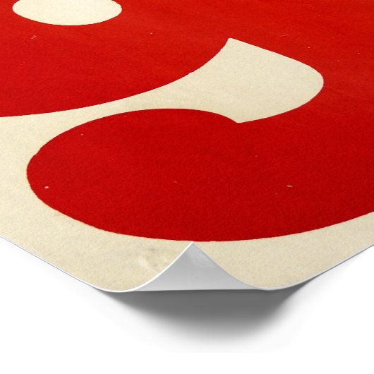 Hoxie Bros. Zirkus Poster (Ecke)