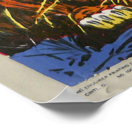 Hoxie Bros. Zirkus Poster (Ecke)