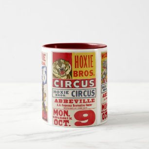 Hoxie Bros. Zirkus Zweifarbige Tasse